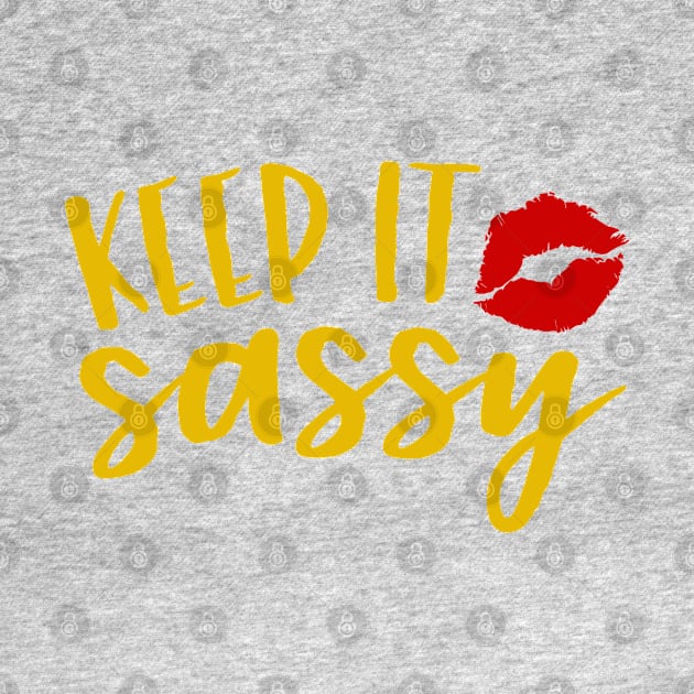 Keep It Sassy Red Lips by Grown N Sexy Diva